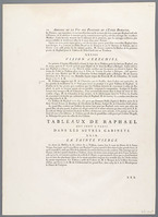 KG 14537
<br/>
Titelblad en beschrijvende tekst bij bundel reproductiegrafiek
<br/>
<em>Imprimerie Royale</em>
